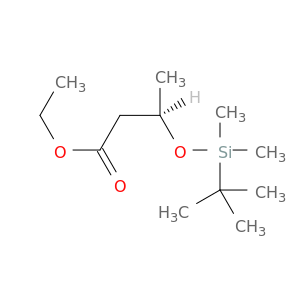 Butanoic acid, 3-[[(1,1-dimethylethyl)dimethylsilyl]oxy]-, ethyl ester, (3R)-