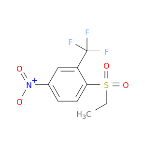 1-(Ethanesulfonyl)-4-nitro-2-(trifluoromethyl)benzene