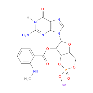 2'-(N-Methylanthraniloyl)guanosine 3',5'-Cyclicmonophosphate, Sodium Salt