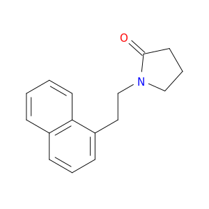 2-Pyrrolidinone,1-[2-(1-naphthalenyl)ethyl]-