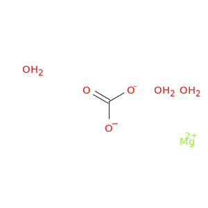 Magnesium carbonate trihydrate