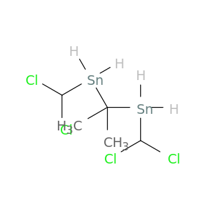 Stannane, (1-methylethylidene)bis[dichloromethyl-