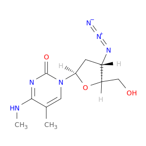 Cytidine,3'-azido-2',3'-dideoxy-N,5-dimethyl-