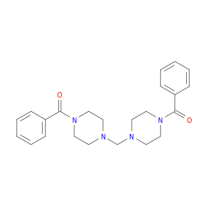 1-Benzoyl-4-[(4-benzoylpiperazin-1-yl)methyl]piperazine