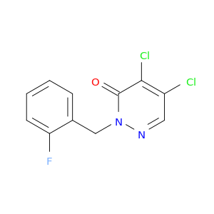 4,5-二氯-2-(2-氟苄基)吡嗪-3(2H)-酮