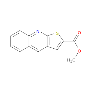 Thieno[2,3-b]quinoline-2-carboxylic acid, methyl ester