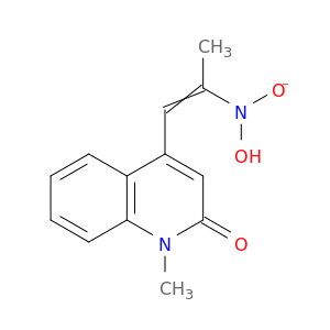 4-(2-(HYDROXY(OXIDO)AMINO)-1-PROPENYL)-1-METHYL-2(1H)-QUINOLINONE