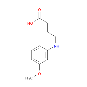 4-[(3-Methoxyphenyl)amino]butanoic Acid