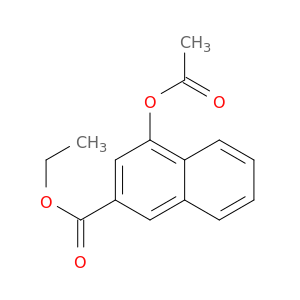 ethyl-4-acetoxy-2-naphthoat