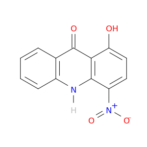 9(10H)-Acridinone, 1-hydroxy-4-nitro-