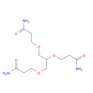 Propanamide, 3,3',3''-[1,2,3-propanetriyltris(oxy)]tris-