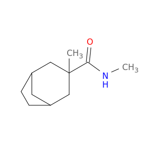 N,3-DIMETHYLBICYCLO(3.2.1)OCTANE-3-CARBOXAMIDE