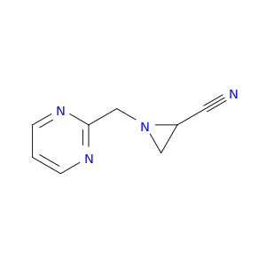 2-Aziridinecarbonitrile, 1-(2-pyrimidinylmethyl)-