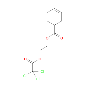 3-Cyclohexene-1-carboxylic acid, 2-[(trichloroacetyl)oxy]ethyl ester