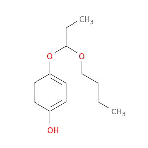 Phenol, 4-(1-butoxypropoxy)-