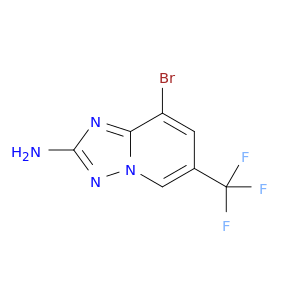 2-氨基-8-溴-6-三氟甲基-[1,2,4]三唑并[1,5-a]吡啶