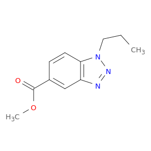 Methyl 1-propyl-1,2,3-benzotriazole-5-carboxylate