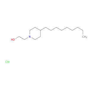 1-Piperidineethanol, 4-nonyl-, hydrochloride