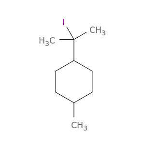 Cyclohexane, 1-(1-iodo-1-methylethyl)-4-methyl-
