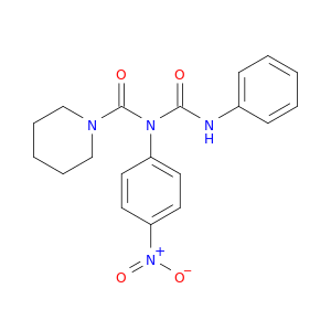 1-Piperidinecarboxamide,N-(4-nitrophenyl)-N-[(phenylamino)carbonyl]-