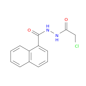 1-Naphthalenecarboxylicacid, 2-(2-chloroacetyl)hydrazide