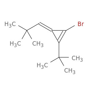 Cyclopropene, bromo(1,1-dimethylethyl)(2,2-dimethylpropylidene)-, (E)-