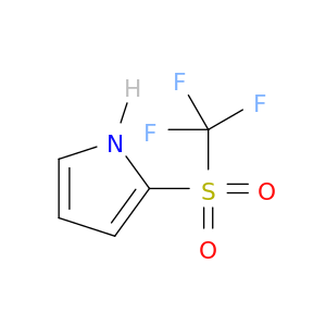 1H-Pyrrole, 2-[(trifluoromethyl)sulfonyl]-