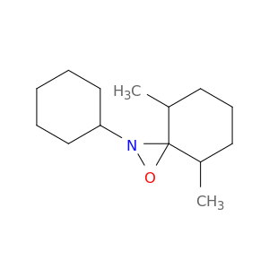 1-Oxa-2-azaspiro[2.5]octane, 2-cyclohexyl-4,8-dimethyl-