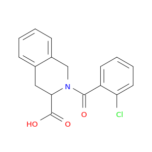 2-(2-氯苯甲酰基)-1,2,3,4-四氢异喹啉-3-羧酸