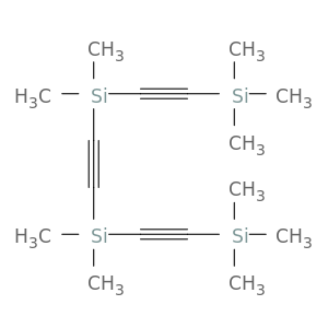 2,5,8,11-Tetrasiladodeca-3,6,9-triyne, 2,2,5,5,8,8,11,11-octamethyl-