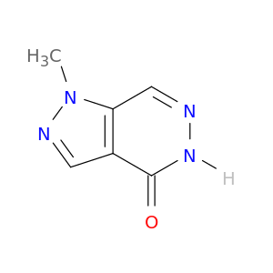 1-Methyl-1H-pyrazolo[3,4-d]pyridazin-4(5H)-one