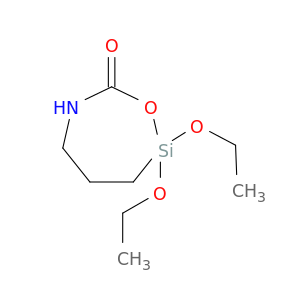 1-Oxa-6-aza-2-silacycloheptan-7-one, 2,2-diethoxy-