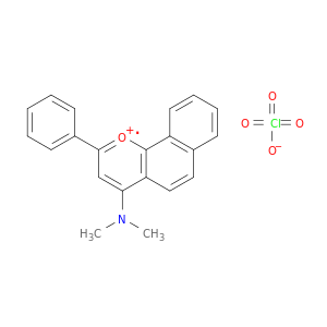 Naphtho[1,2-b]pyrylium, 4-(dimethylamino)-2-phenyl-, perchlorate