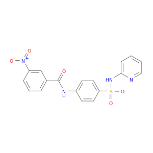Benzamide, 3-nitro-N-[4-[(2-pyridinylamino)sulfonyl]phenyl]-