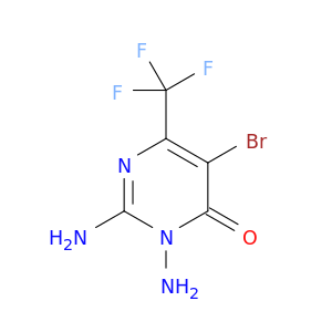2,3-DIAMINO-5-BROMO-6-(TRIFLUOROMETHYL)-4(3H)-PYRIMIDINONE