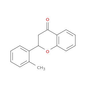 4H-1-Benzopyran-4-one, 2,3-dihydro-2-(2-methylphenyl)-