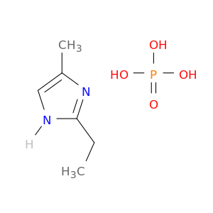 1H-Imidazole, 2-ethyl-4-methyl-, phosphate (1:1)