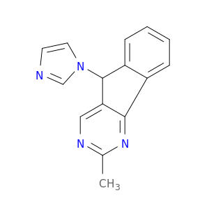 5H-Indeno[1,2-d]pyrimidine, 5-(1H-imidazol-1-yl)-2-methyl-
