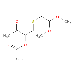 2-Butanone, 3-(acetyloxy)-4-[(2,2-dimethoxyethyl)thio]-