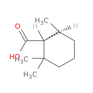 (1R,6S)-2,2,6-三甲基环己己羧酸