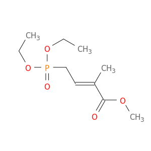 2-Butenoic acid, 4-(diethoxyphosphinyl)-2-methyl-, methyl ester, (2E)-