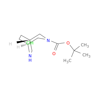 tert-butyl (1S,5S)-3,6-diazabicyclo[3.2.2]nonane-3-carboxylate hydrochloride