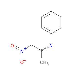 Benzenamine, N-(1-methyl-2-nitroethylidene)-
