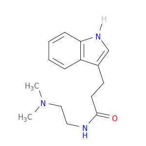 1H-Indole-3-propanamide, N-[2-(dimethylamino)ethyl]-