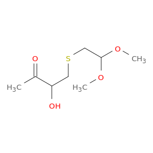 2-Butanone, 4-[(2,2-dimethoxyethyl)thio]-3-hydroxy-