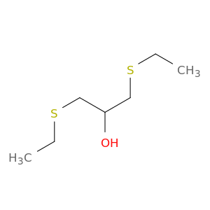 2-Propanol, 1,3-bis(ethylthio)-