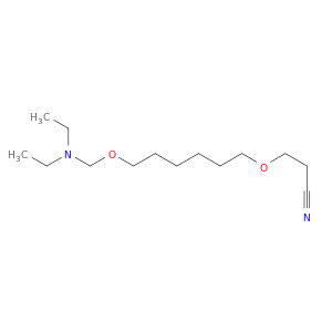 Propanenitrile, 3-[[6-[(diethylamino)methoxy]hexyl]oxy]-