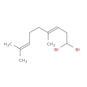 2,6-Nonadiene, 9,9-dibromo-2,6-dimethyl-, (E)-