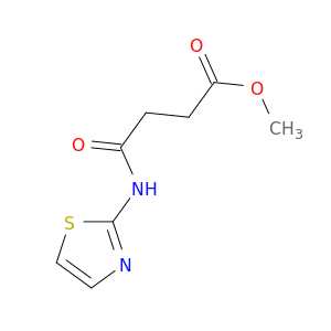 Butanoic acid, 4-oxo-4-(2-thiazolylamino)-, methyl ester