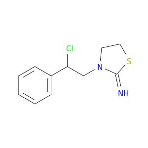 3-(2-氯-2-苯基乙基)-2-噻唑烷亚胺